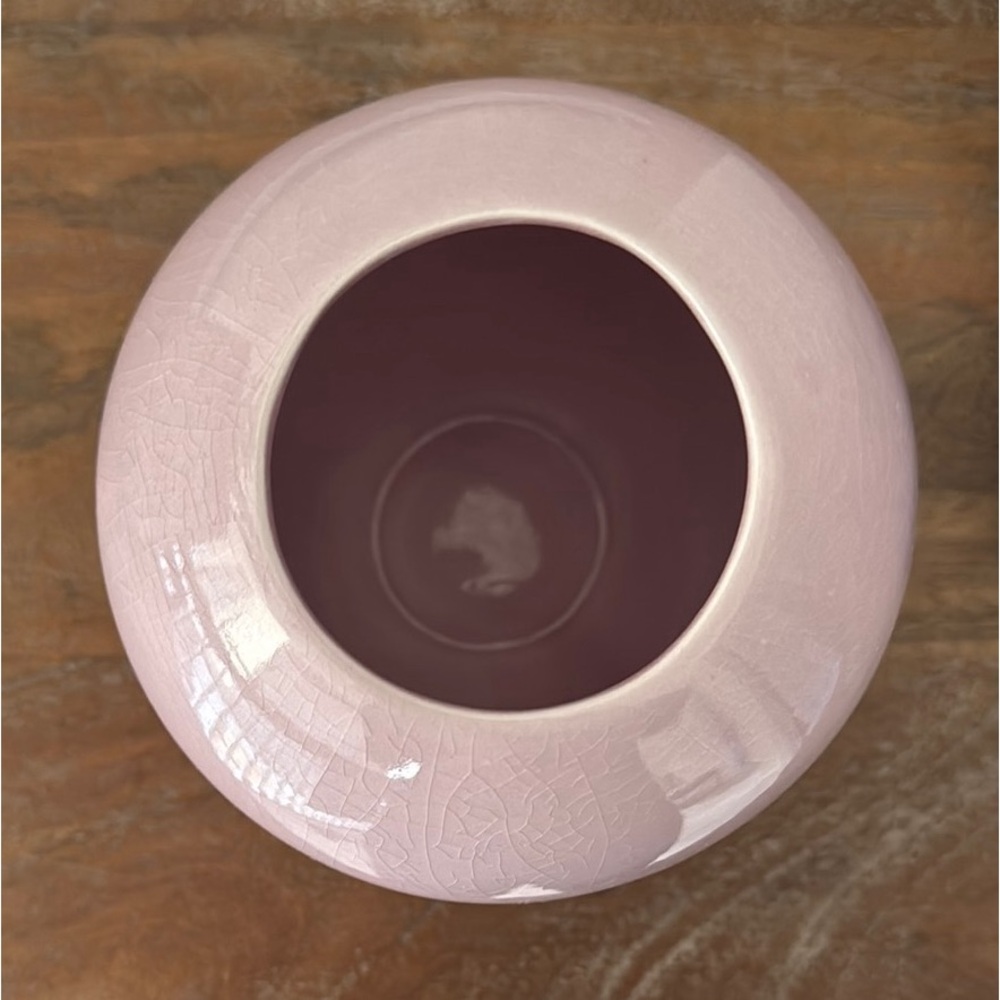 Crate&Barrel Pink Vase - Picture 2 of 4